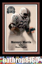 2000 Fleer Greats Of The Game #46 Mercury Morris HOF  NM/NM+  Football 11799