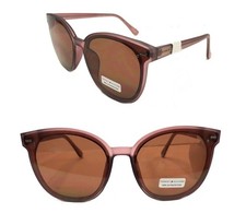 NWT TOMMY HILFIGER Womens Sunglasses Ariana WP OL566 Matte Pink/Brown