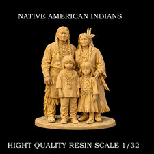 FIERDAN Native American Indian family 2 Scale 1:32 New Release 2026