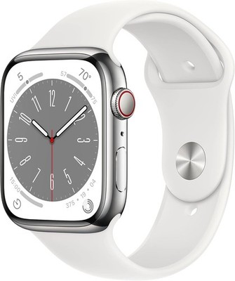Apple Watch Series 8 Stainless Steel 41mm (GPS + Cellular) Silver (Excellent)