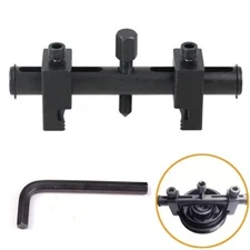 Universal Ribbed Drive Crankshaft Auxiliary Pulley Removal Puller Tool Kit New.