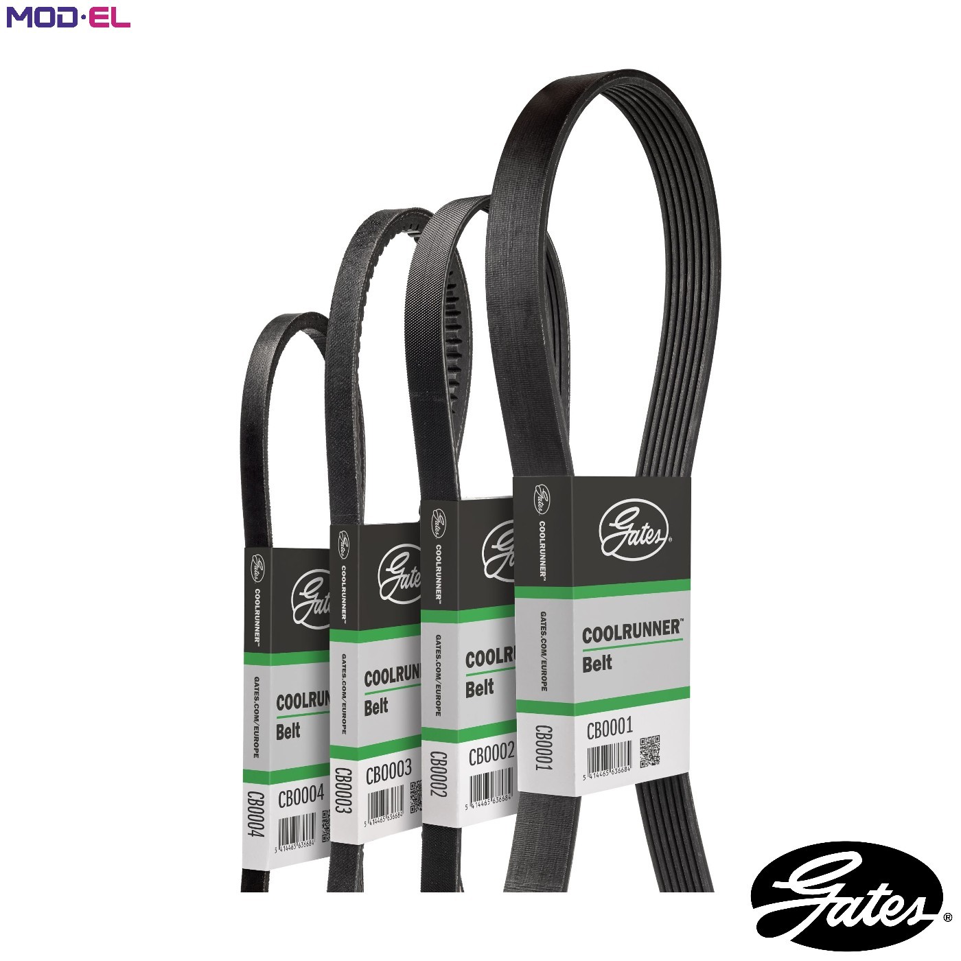 4x ✅Fits GATES GATCB0017 V-Belt GATCB0017 Multi-V-belt fits: CARRIER ⭐UK Seller⭐ - Image 8