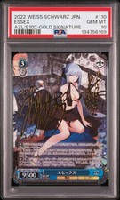 SIGNED Essex Weiss Schwarz 2022 Azur Lane SP Japanese 110 PSA 10