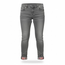 Gymboree Adjustable Waist Cute Casual Sequin Cuffed Jeans Girls Size 6 EUC