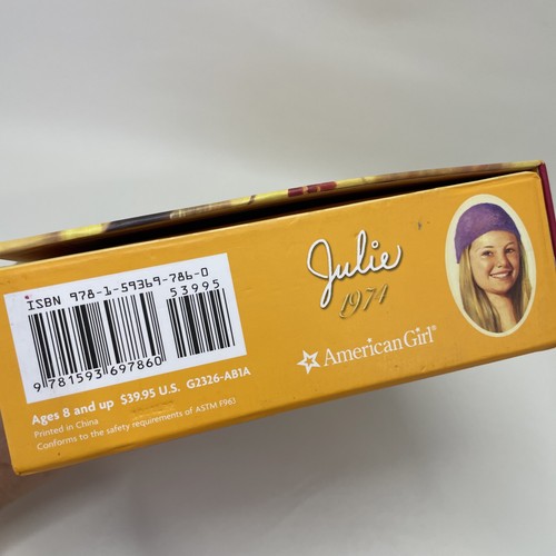 American Girl 1974 Julie Boxed Set With Game 6 Paperback Books Series Boxset - Picture 11 of 11