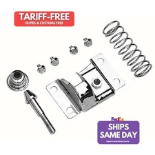 Trans-Dapt 9473, Kit Chrome Steel Hood Safety Latch Kit Performance Racing Parts