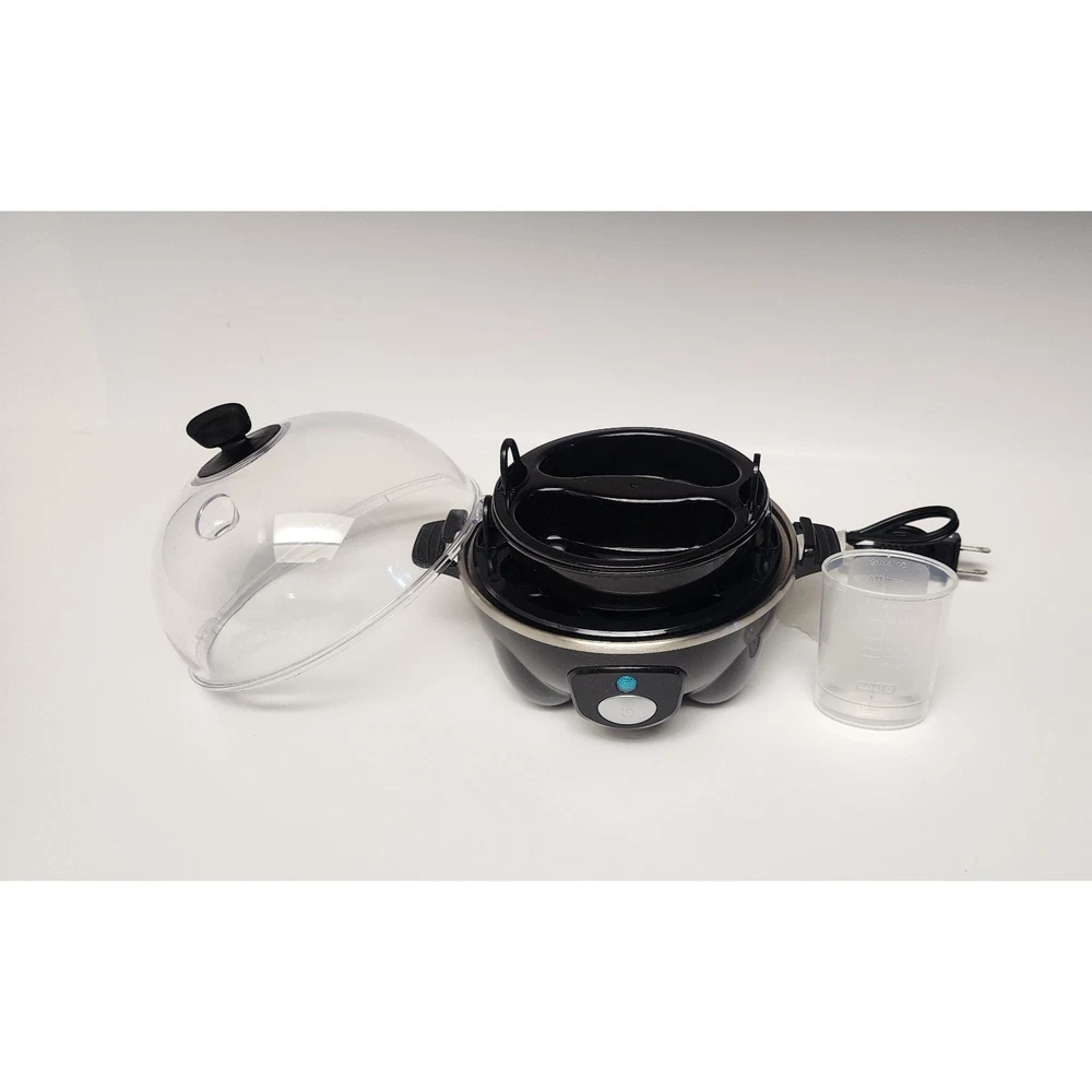 DASH Rapid Electric Egg Cooker 6-Egg Capacity for Hard Boiled Eggs