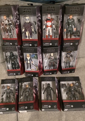 Star Wars Black Serie The Bad Batch S1 Complete SET 1-12 **NEW