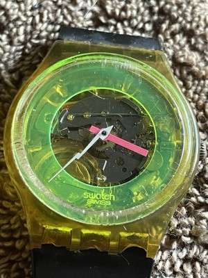 ビンテージ Swatch 「Techno-Sphere」 稼働確認済み A Vintage 1985 Swatch Techno Sphere Watch | eBay