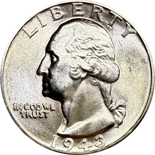 1943 D Washington Silver Quarter Gem BU ***READ DESCRIPTION***