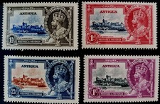 Antigua - 1935 - Sc 77 - 80 - Jubilé d'argent du KGV MNH cv=32,50 $US