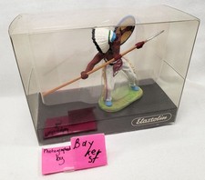 Elastolin Presier Indian Native American Spear Throwing Chieft Warrior Figure