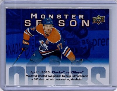 Connor McDavid Monster Season MS-77 2023-24 Upper Deck [M006]