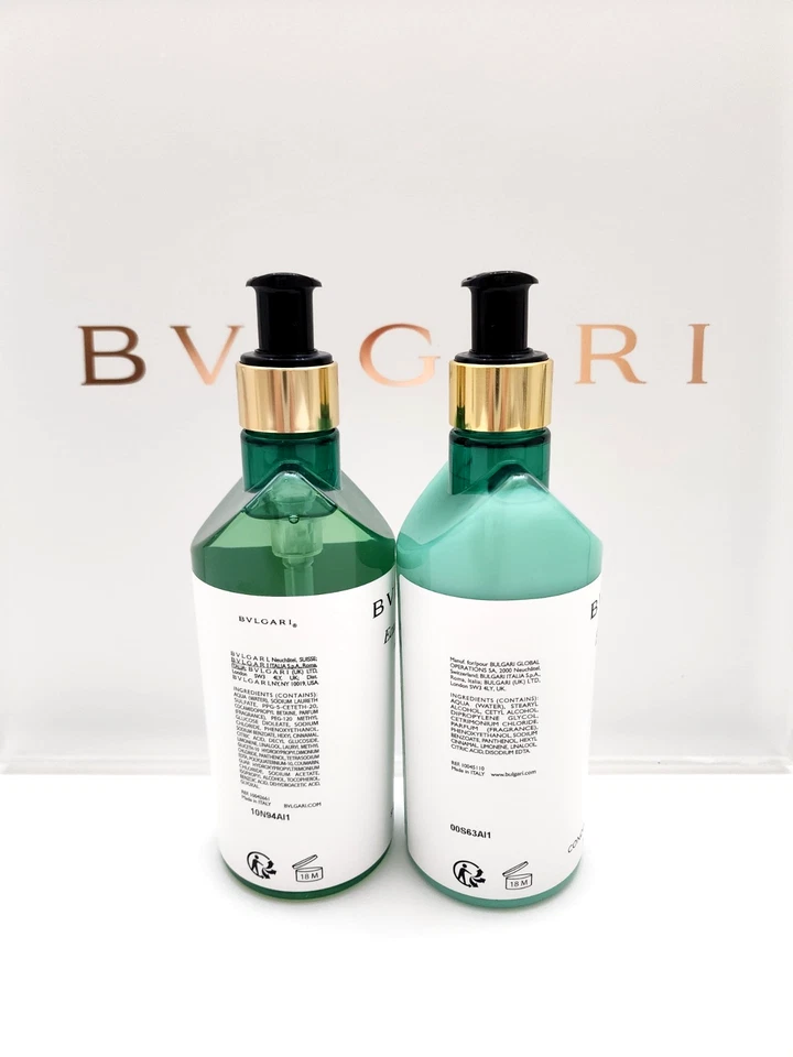 Champú y acondicionador BVLGARI té verde au thé Vert 10,1 fl oz / 300 ml NUEVO Foto 2 de 3