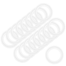 15-Pack Silicone O-Rings Gasket, 1.5" Seal Gaskets Flange Clamp O-Ring