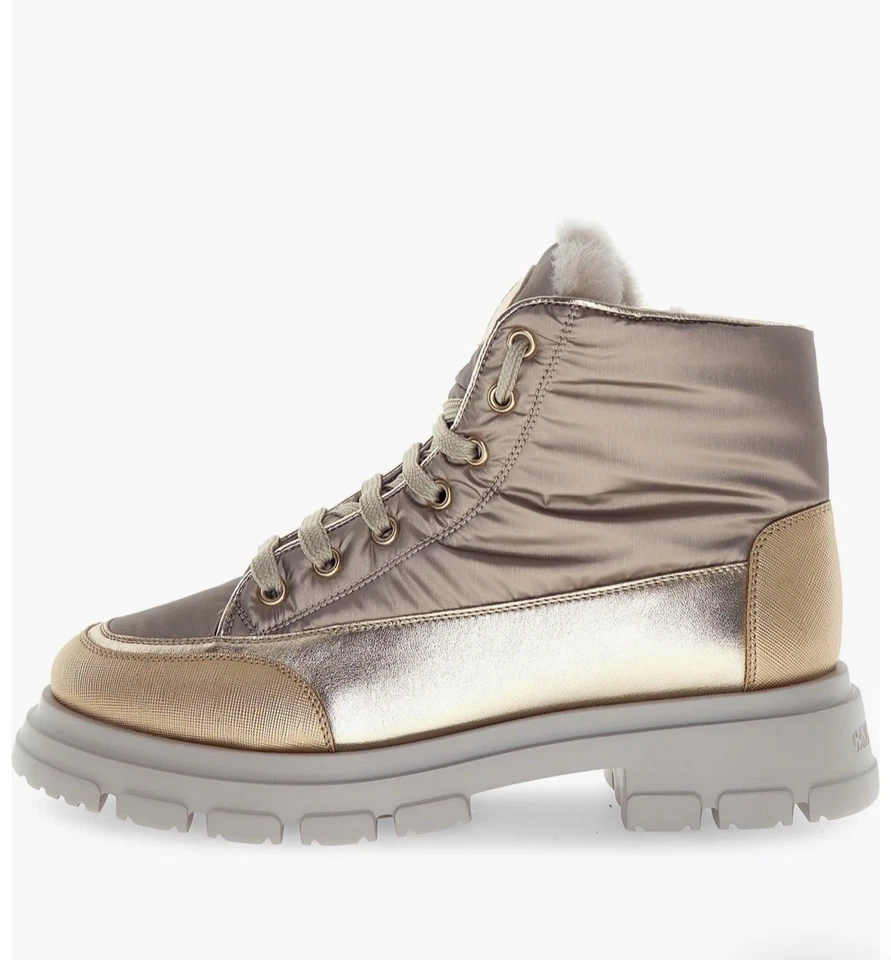 Bota de Senderismo Candice Cooper Chado Genuina Forrada de Piel de Oveja Nueva con Etiquetas en Platino Foto 2 de 4