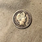 1905-S  BARBER DIME  Original Nice Solid VF #QA1054 .900 FINE SILVER Better Date