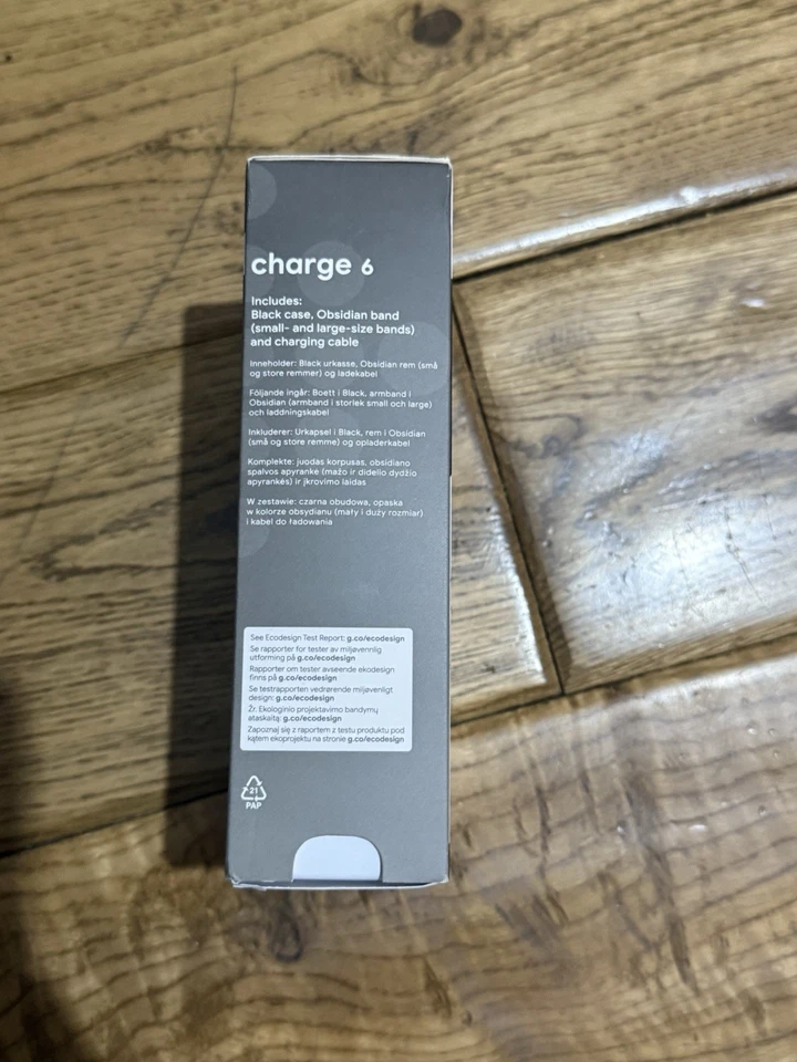 Fitbit Charge 6 Activity Tracker, GPS, Bluetooth, Heart Rate, Fitness - Black - Image 2 of 2