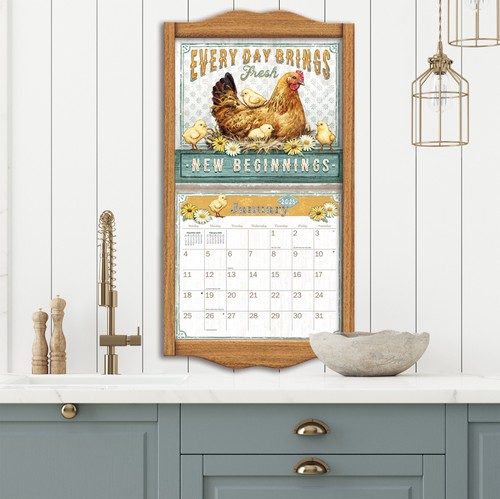Lang 2026 Calendar Farmhouse Calender Fits Wall Frame - Picture 7 of 8