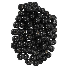 10mm Dia Natural Wood Beads 4mm Hole DIY Jewelry Loose Spacer Beads, 500 Pcs