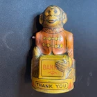 Vintage J. CHEIN TIN MONKEY BANK