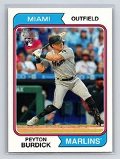 2023 Topps Heritage Peyton Burdick #322