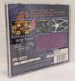 Record of Lodoss War Sega Dreamcast CIB Tested Working Lightly Scratched RPG