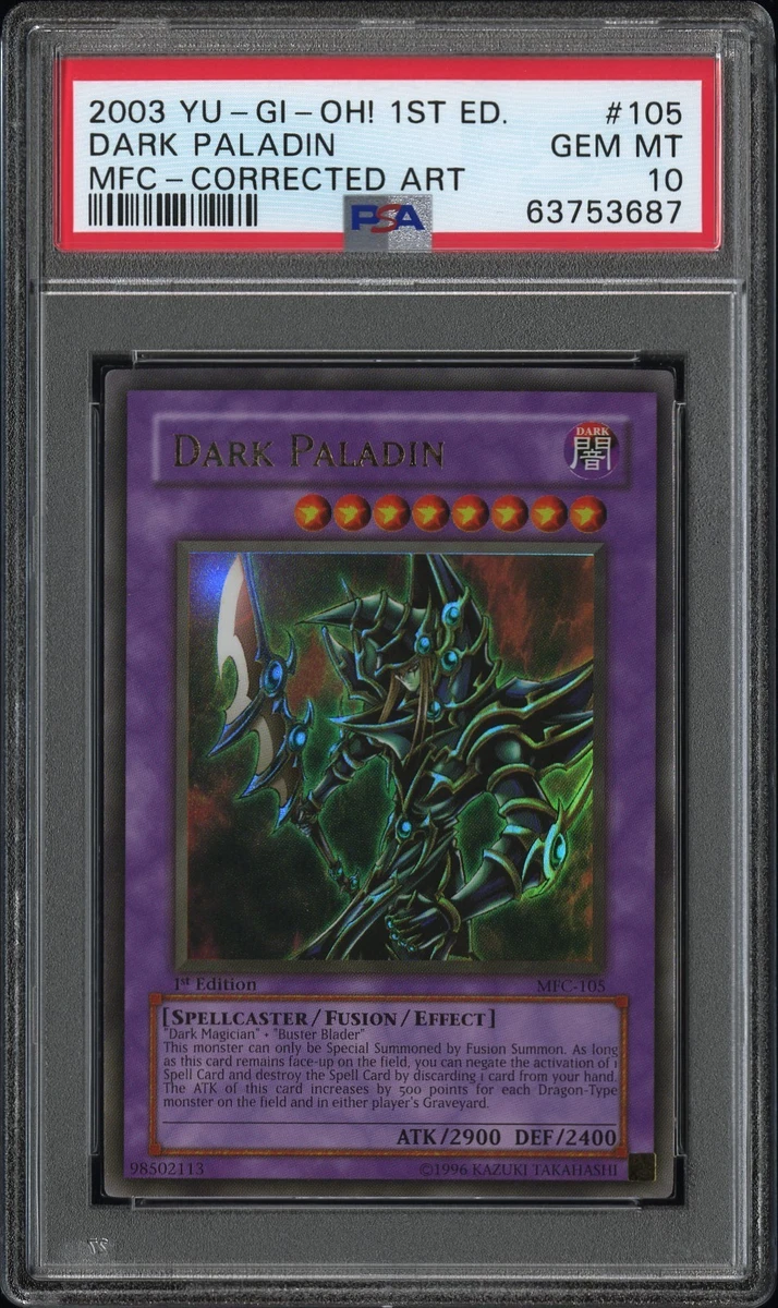 Dark Paladin Yu-Gi-Oh! TCG Magician's Force Individual Collectible