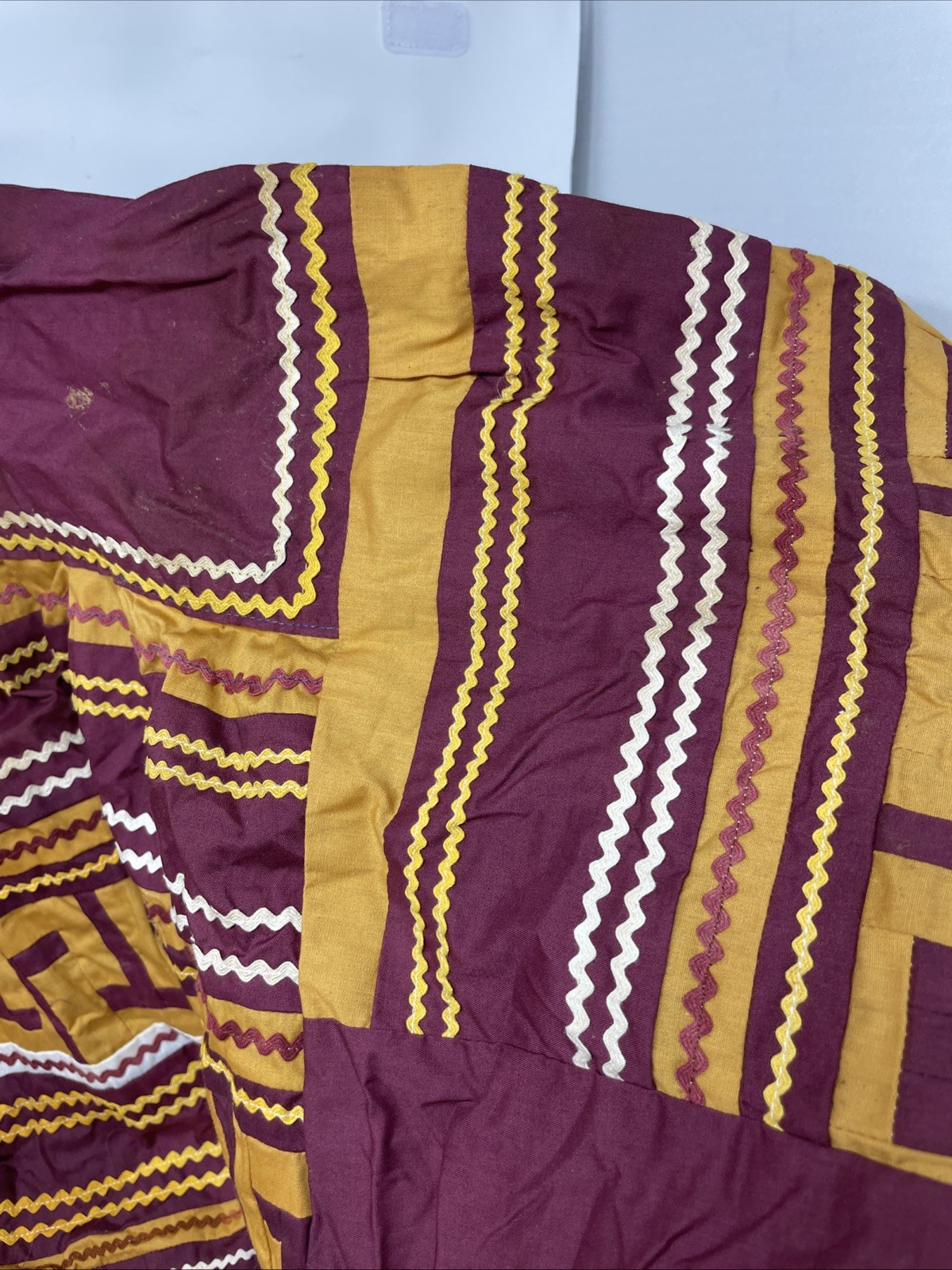 Seminole/Miccosukee Patchwork Quilted Jacket Nati… - image 12