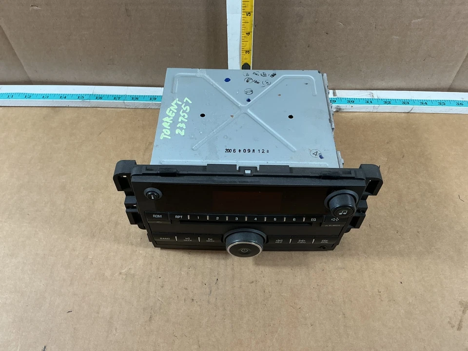 2007-2009 Pontiac equipamento de áudio torrent receptor de rádio CD player 22736966 - Imagem 4 de 4