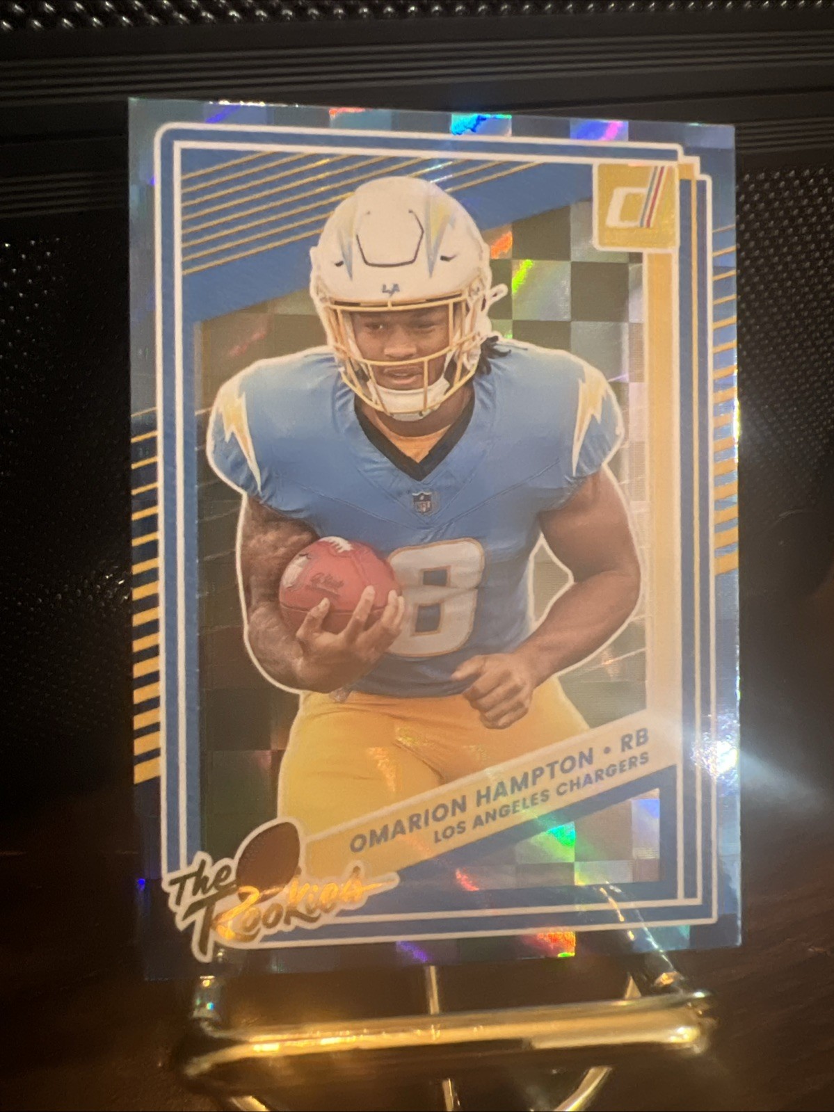 2025 Panini Donruss Football Omarion Hampton The Rookies BRLH