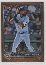 2022 Chrome Ben Baller Edition Orange Refractor 18/25 Teoscar Hernandez #185 kf4