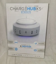 Charge Hub×5+ E3005 Wireless Charging Up To 6 Devices