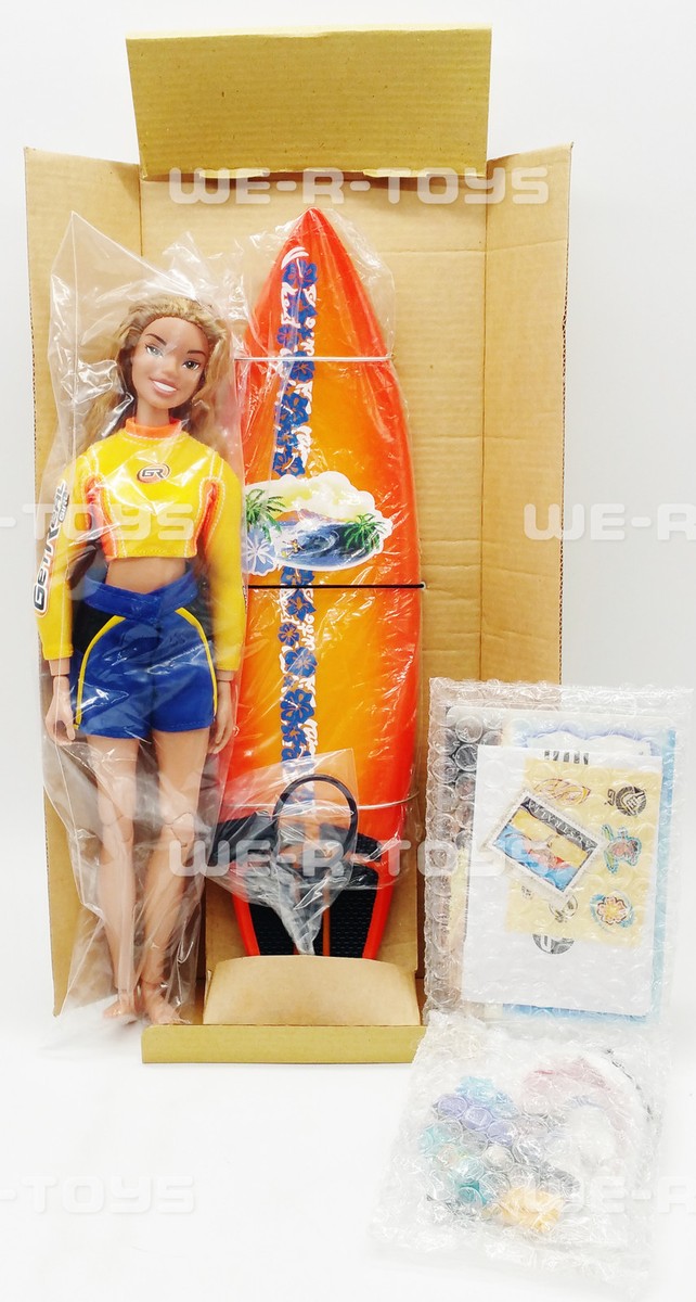 Avon Kids Get Real Girl Corey's Surfing Adventure Doll With