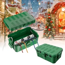 RESTMO 2 Pack Large Outdoor Electrical Box Waterproof, outdoor connection box