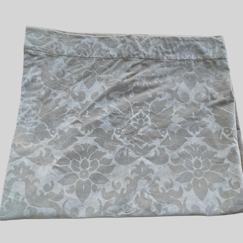 Pottery Barn Jacquard Velvet Drape Panel Taupe Gold-ish Lined 50" x 84" Unused - Picture 7 of 10