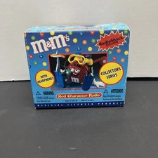 M&M's Red Character Radio Collectors Series ScubaDiver Am/Fm Radio w/ Headphones