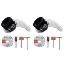 Dremel A550 2615A550AB Rotary Tool Shield Attachment Kit (2-Pack)