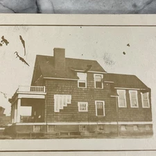 HOUSE HOME ARCHITECTURE BUILDING “Elizabeth Photo Service” PHOTO 1920s AMERICANA