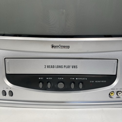 Goodmans Retro Gaming 14 Inch TV Monitor VCR Built In Video Player Combi Combo - Picture 5 of 12