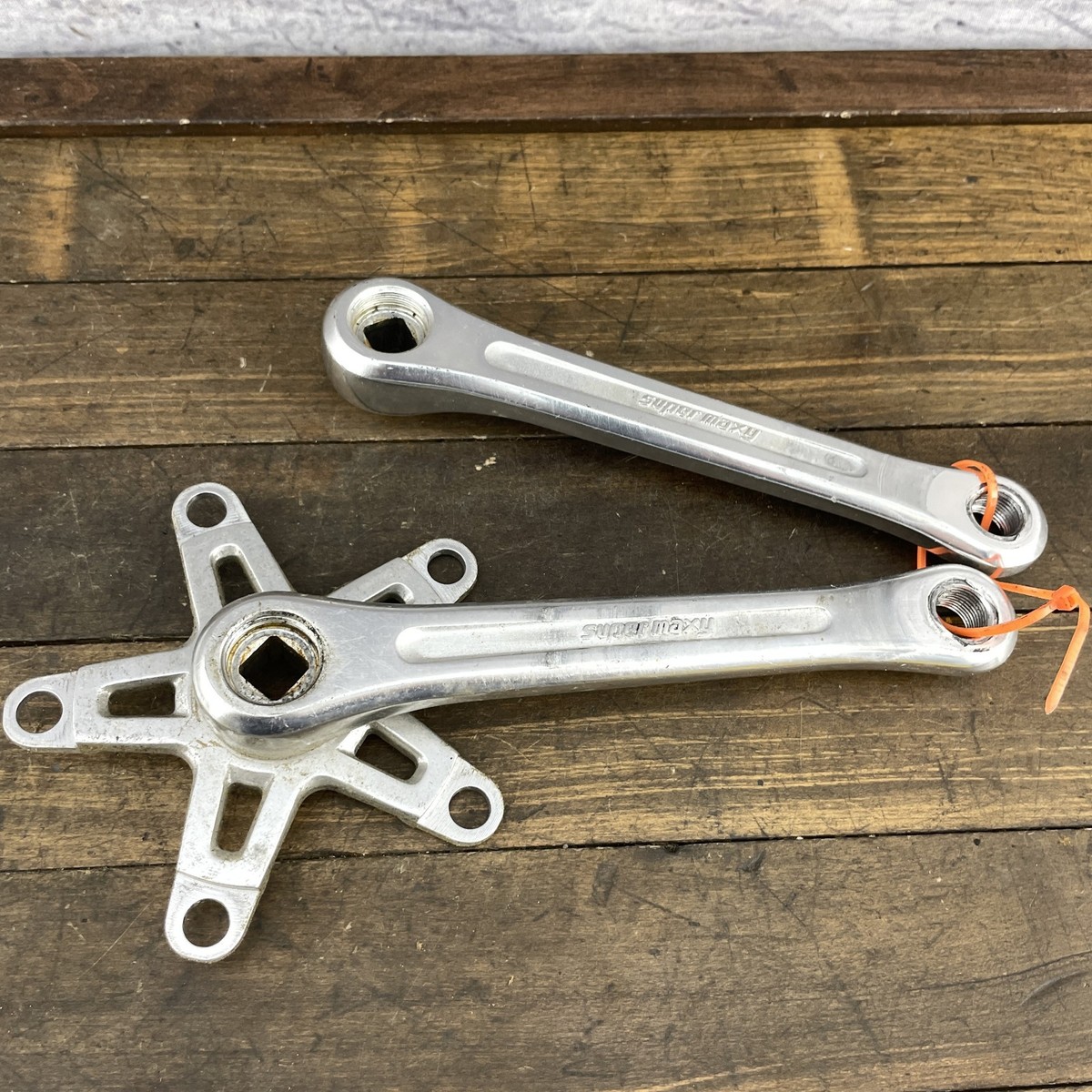 Vintage Sugino Super Maxy BMX Crankset 170mm Japan 110 BCD