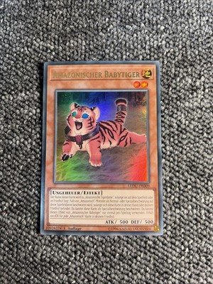 YuGiOh - Amazonischer Babytiger - LDS1-DE023 Ultra Colored Rare  DE & NM