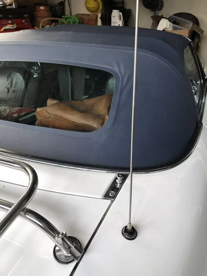 21" Stainless Steel Antenna Mast Power Rod Radio AM/FM for Mazda Miata 1990-2000 — 第 4/4 张图片