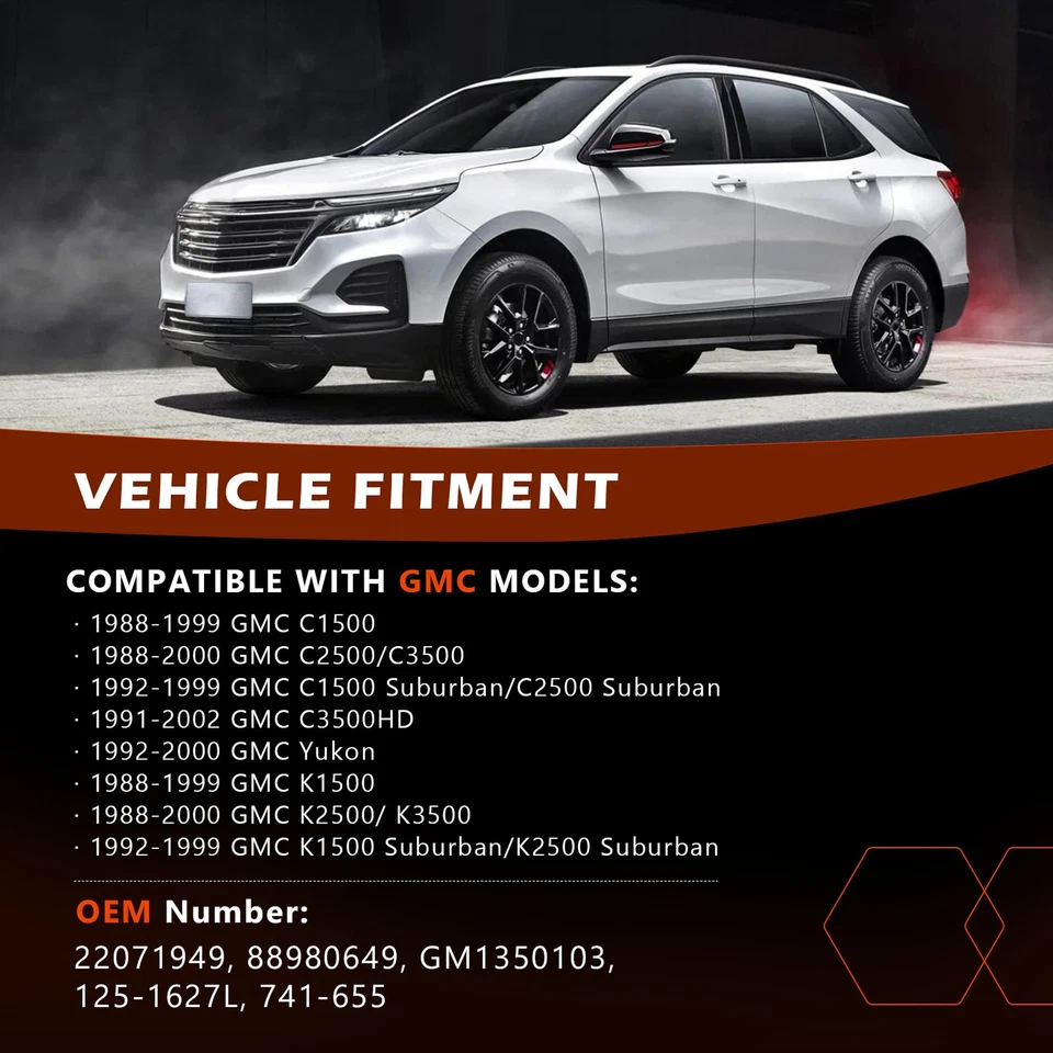 L + R Front Power Window Regulator w Motor For 88-99 Chevy C1500-3500 K1500-3500 - Image 3 of 4