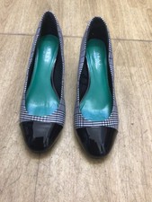 New Next grey check court shoes UK size 4