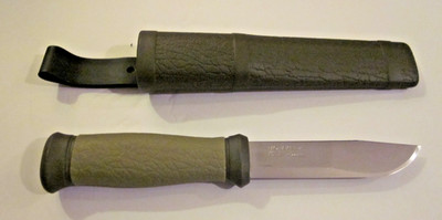 Swedish knife MORA 2000 Green Stainless steel Bushcrafters Outdoor Fixed Blade