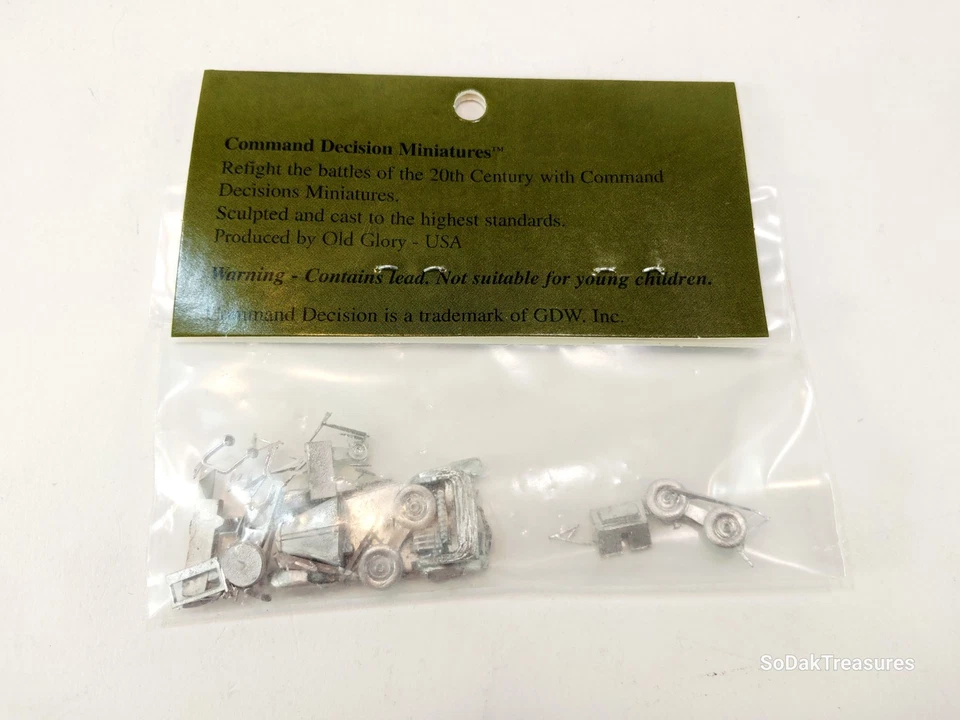 Old Glory Command Decision Miniatures PLE 08 Polski-Flat 508 Staff Car - Image 2 of 2