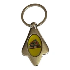 Columbus Blue Jackets Logo Keychain Hockey NHL Key Ring Fob Souvenir Ohio