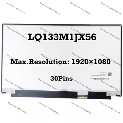 LQ133M1JX56 1920×1080 30Pins Non-Touch 13.3'' New FHD LCD Screen LED Panel