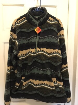 BILLABONG Mens Av-Division Fleece Jacket, Size L, *NWT*, FREE Shipp 